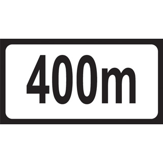 Distance 400m Add-on Plate